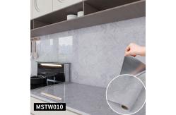 China White Marble Peel And Stick Wallpaper For Household Makeover Project supplier