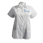 136GSM Polyester 65% Cotton 35% Lapel Medical Uniform Scrubs for sale