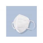 Earloop Tie On Antibacterial Face Mask Folded Type For Chemical Enterprise for sale