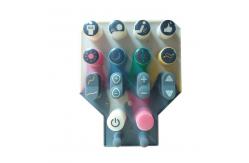 China OEM Compression Mould Silicone Rubber Keypads supplier