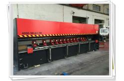 China Pneumatic Clamp CNC Sheet Metal Slotting Machine For Metal Plate V Cutting supplier