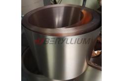 China BeCu Alloy C17200 Strip 0.2x150mm Temper TB00 For EMI Shielding supplier