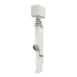 Telescopic Camera Mast Pole 5m 6m 7m 9m Solar Surveillance Mobile Light Mast for sale