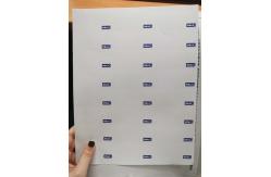 China Perforated Tickets Printing Paper 24 Shelf Edge Tickets Pricing Paper Card supplier