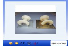 China 10KN Load Capacity Straight Line Nylon Cable Roller for Cable Laying Project supplier