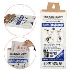 Waterproof HDPE LDPE 0.028mm Plastic Newspaper Bags With Cardboard for sale