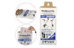 China Customized Printed Shopping Plastic Bags For Newspaper Delivery supplier