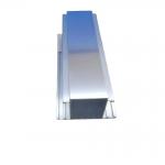 Machine Polishing Silver Oxide Aluminium Extrusions 6063 T5 Aluminium Profiles Building Materials