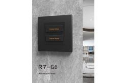 China Backlight Style Tact Wall Switch RS485 Light Controlling Wall Mounted Switch supplier