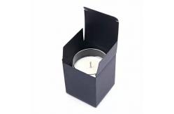China Coated Paper Custom Scented Candle Jar Packaging Folding Paper Reverse Printed Tuck Box supplier
