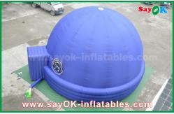 China Blue 7m DIA Inflatable Planetarium Dome Durable Architecture Projection Tent supplier