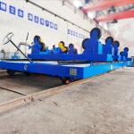 Copper Coil Transfer Trolley Steerable Vehicle On Rails Cable Power Trolley 6 Ton for sale