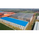Painted Galvanized Prefabricated Steel Buildings Q235B Prefab Warehouse Steel Structure for sale