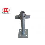 20# Steel Seamless Hollow Adjustable Base Jack For Scaffolding for sale