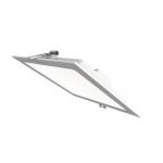 Color Changing Led Slim Round Panel Downlight Plastic Housing For Kitchen / Live Room for sale