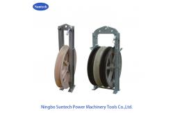 China Overhead Line Conductor Stringing Blocks With 508mm Nylon Aluminum Alloy Sheave supplier