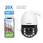 SriHome SH040 1920P Two-Way Audio NVR4.7mm~94mm 20x Optical Zoom Lens Waterproof IP66 WiFi Home Company Security Safety for sale