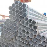 15mm Thickness Pre Galvanized Steel Tube Pipe Hot Dipped GI Round Tubing for sale