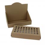 Brown Cardboard Display Boxes Eco Friendly Display Stand for sale