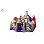 Commercial Custom Inflatable Pirate Fun City Inflatable Castle For Kids