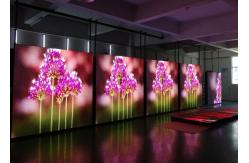 China Good Heat Dissipation P4 Video Wall Rental With Rgb Led Lamps 256  * 128mm supplier