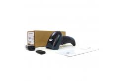 China Portable USB RS232 Interface 300dpi POS Barcode Scanner Wireless supplier