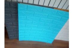 China 8.0mm Self Adhesive 3d Foam Wallpaper / Pe Foam Wall Panels 770*700mm supplier