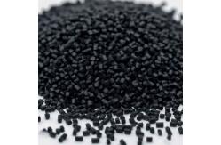 China PC ABS Carbon Fiber Conductive Masterbatch Moldable Plastic Beads For Electronics Devices supplier