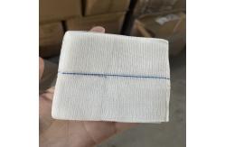 China Logo Print Gauze Swabs With Or Without X-ray Detectable Unfolded Edges supplier