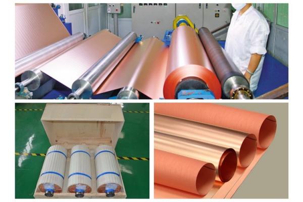 8 micron Double Shiny Copper Foil For Mobile Phone Material 8um Thick