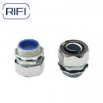 Plum Type Flexible Conduit And Fittings Male Thread Zinc Cable Conduit Connector for sale