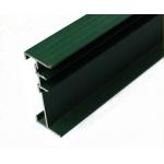 6063 T5 Powder Coated Aluminium Extrusions Profile For Windows / Doors