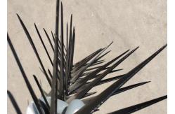 China Anti Climbing Security Galvanized Wall Spikes On Top / Wall supplier