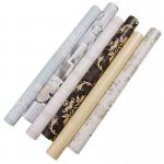 Apartment Wall Paper Home Decoration 45cm Width Self Adhesive 3D PVC Wallpaper Damask for sale