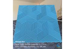 China 18mm Interlocking Workshop Flooring UV Resistant Plastic Garage Tiles supplier