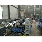 PE Plastic Pipe Extrusion Line / Large Diameter PE Plastic Water Pipe Making Machine for sale