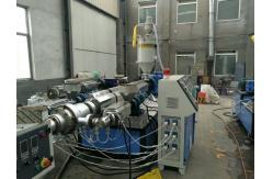 China Large Pipe Diameter Plastic Pipe Extrusion Line , PE Pipe Production Line supplier