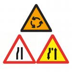 Customized Aluminum Reflective Sheeting Warning Road Security Signs for Traffic Board for sale