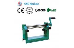 China Semiautomatic Hand Shear Cutting Machine ISO Roller Bending Machine supplier