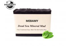 China Whitening Organic Handmade Soap Black Mineral Ingrediant Basic Cleaning Solid Form supplier