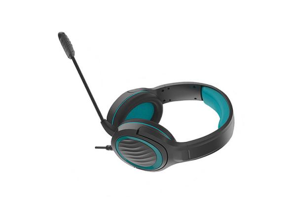 USB Plug Nintendo Switch Gaming Headset Steel Headband With Led Light