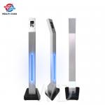 Stable 1.3m DC12V Face Recognition Temperature Kiosk Cold Rolled Sheet for sale