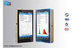 China Plant Light Analyzer Led Testing Equipment 350- 800nm With LCD Touch Screen supplier