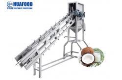 China 380V Fruit And Vegetable Processing Line Coconut Half Cutting Machine Get Water supplier