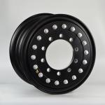 20 Inches Black Painting Forged Alloy Wheel Rims for Special Truck A 6061 T6 Raw Material in High Demand for sale