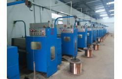 China Copper Small Fine Wire Drawing Machine With Annealing Machine , High Speed supplier