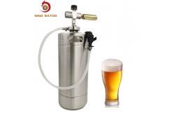 China Single Wall Stainless Steel Mini Keg With Party Picnic Tap System supplier