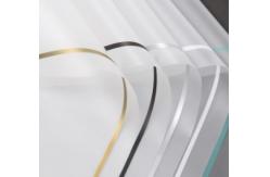 China Simplified style matte paper border with high-end floral packaging paper supplier