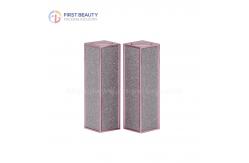 China Customized Empty Lipstick Case Tube 4g Square Plastic supplier