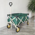 Outdoor Camping Wagon Collapsible Fishing Cart Portable Folding Beach Trolley for sale
